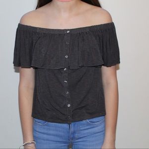 Off the shoulder blouse